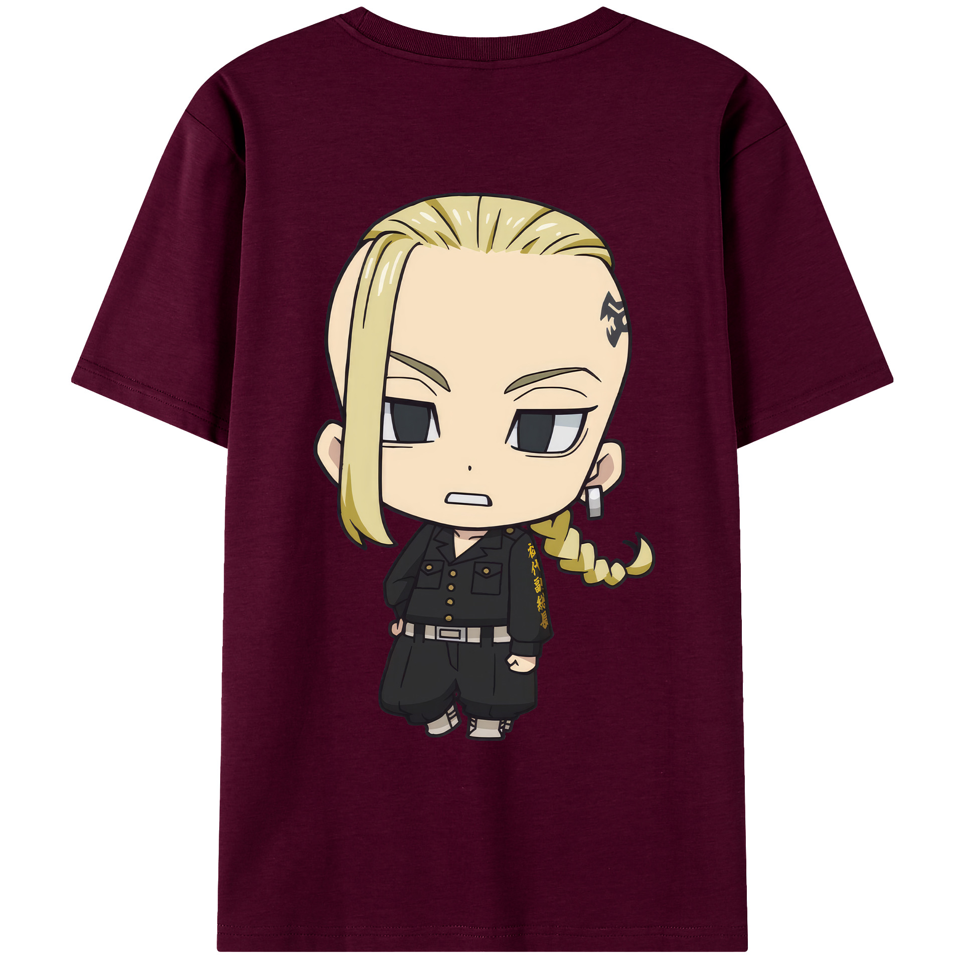 （画像用） 東京リベンジャーズ Tokyo Revengers レディース半袖Tシャツ(バックプリント)